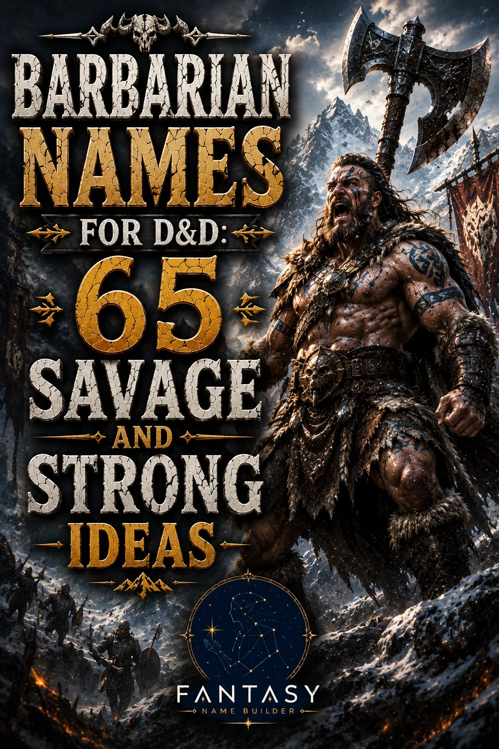 Barbarian Names: 100 Wild & Mighty Ideas for Fantasy
