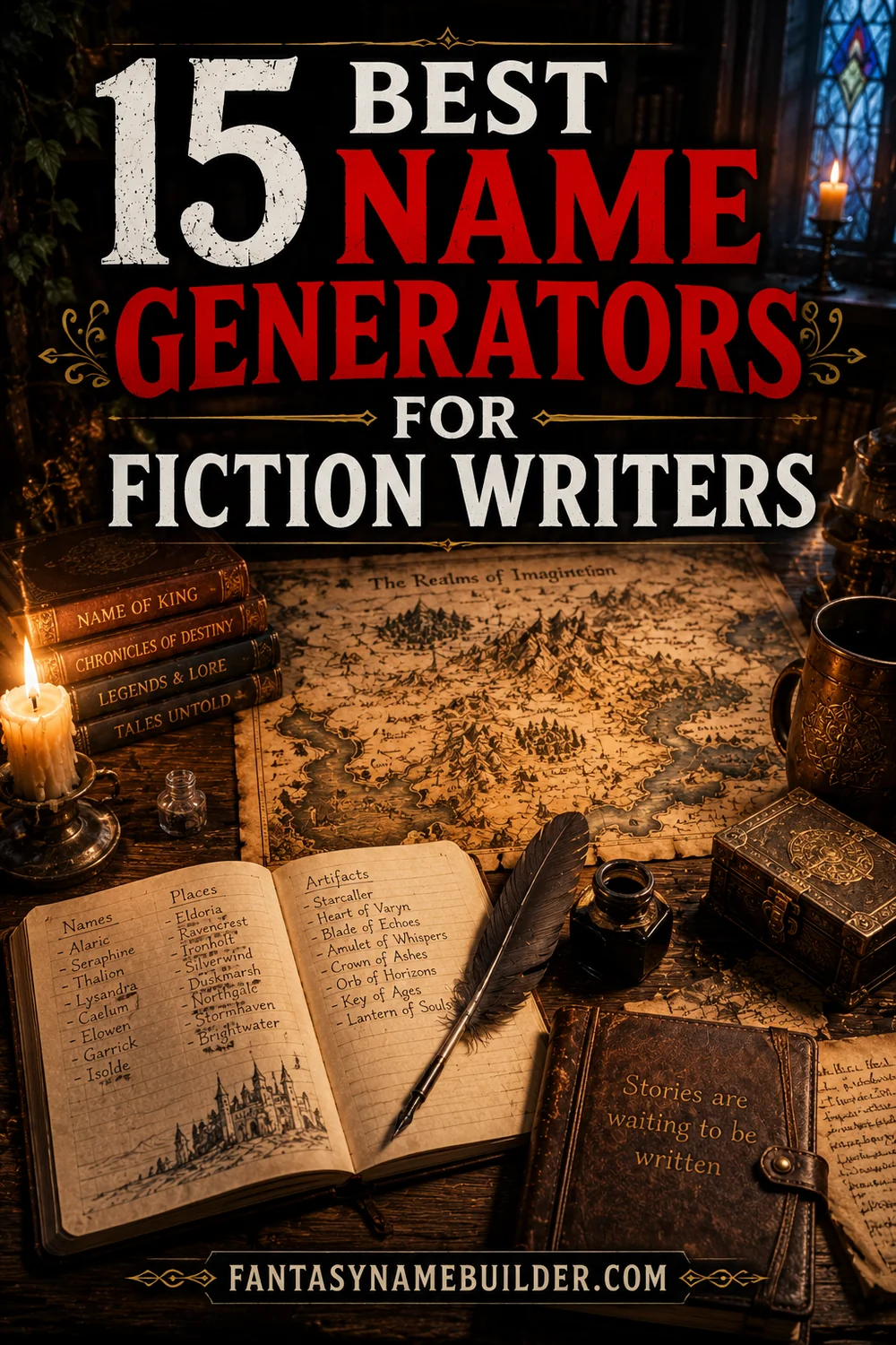 15 Best Name Generators for Fiction Writers