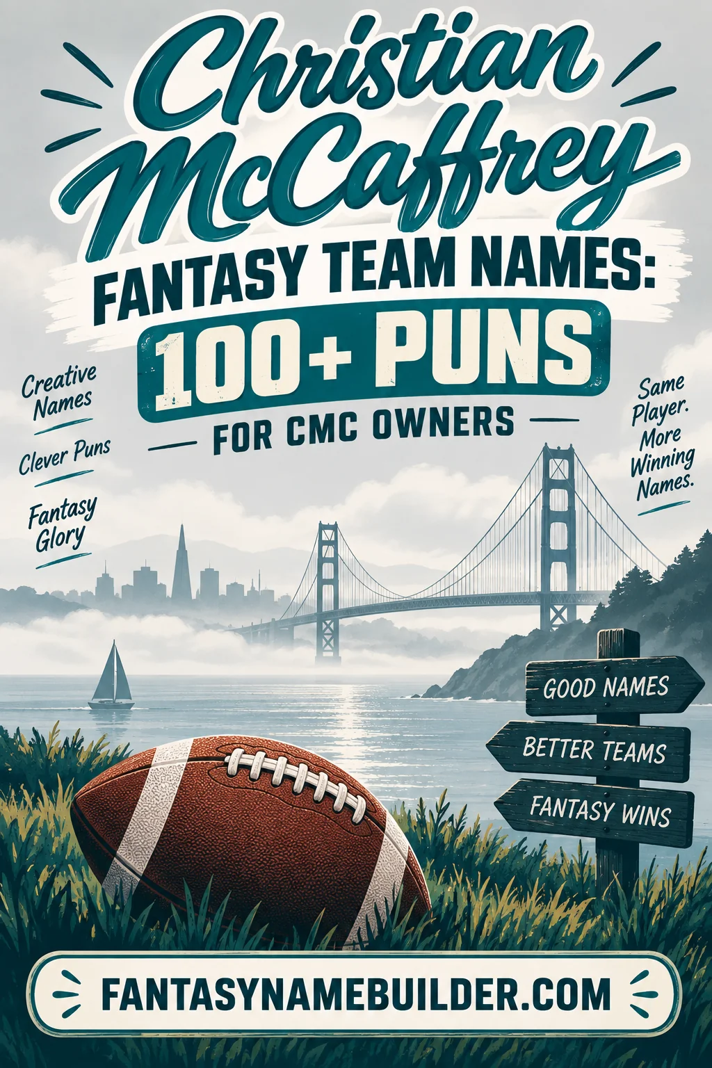 Christian McCaffrey Fantasy Team Names: 100+ Puns for CMC Owners