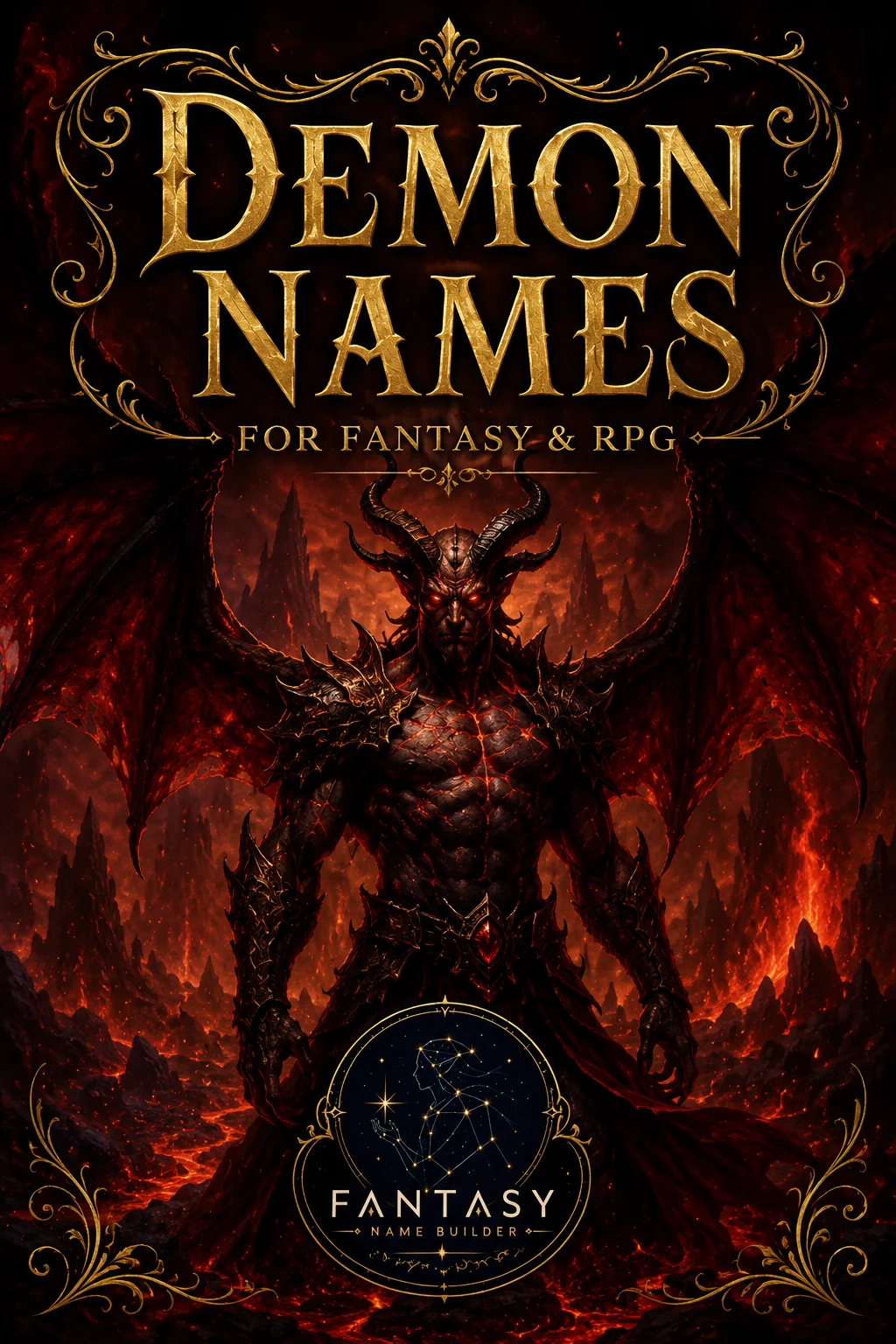 Demon Names: 90 Dark & Infernal Ideas for Fantasy and D&D