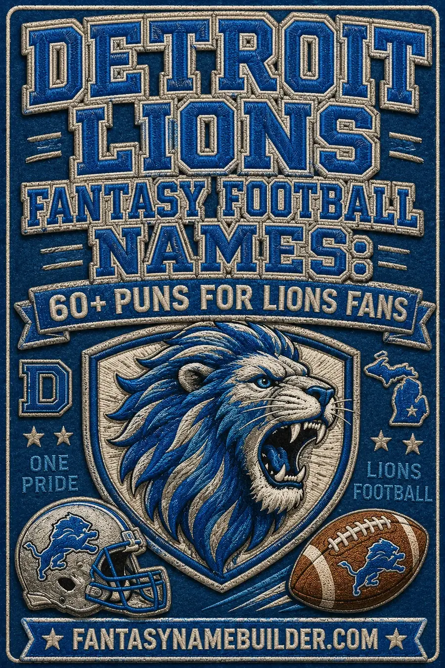 Detroit Lions Fantasy Football Names: 60+ Puns for Lions Fans