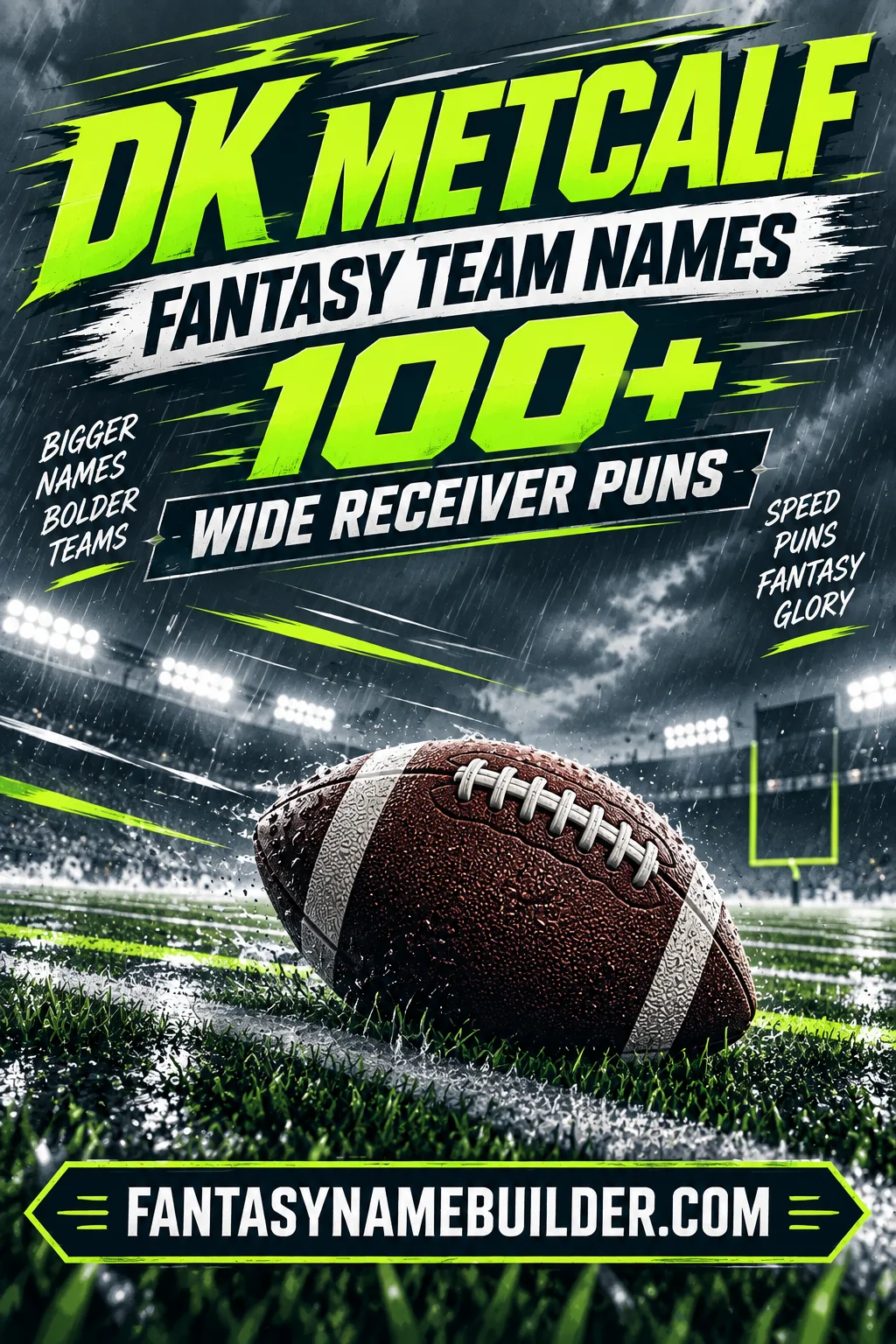 DK Metcalf Fantasy Team Names: 100+ Wide Receiver Puns