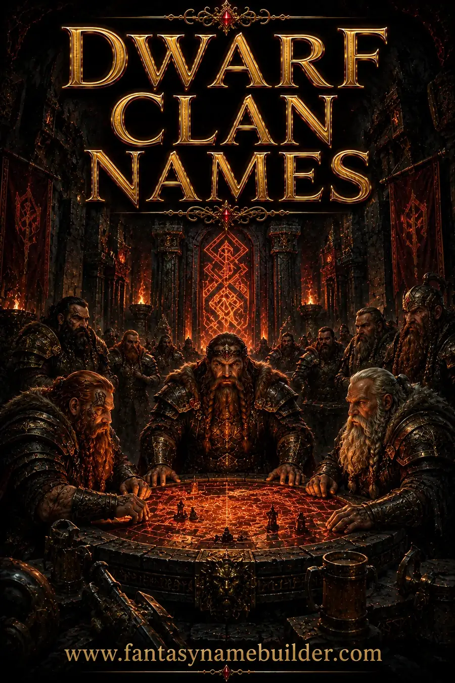 Dwarf Clan Names: 100 Proud & Stony Surnames for Fantasy