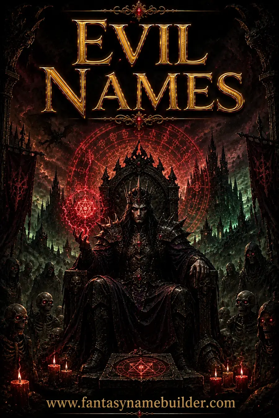 Evil Names: 100 Sinister & Wicked Ideas for Fantasy