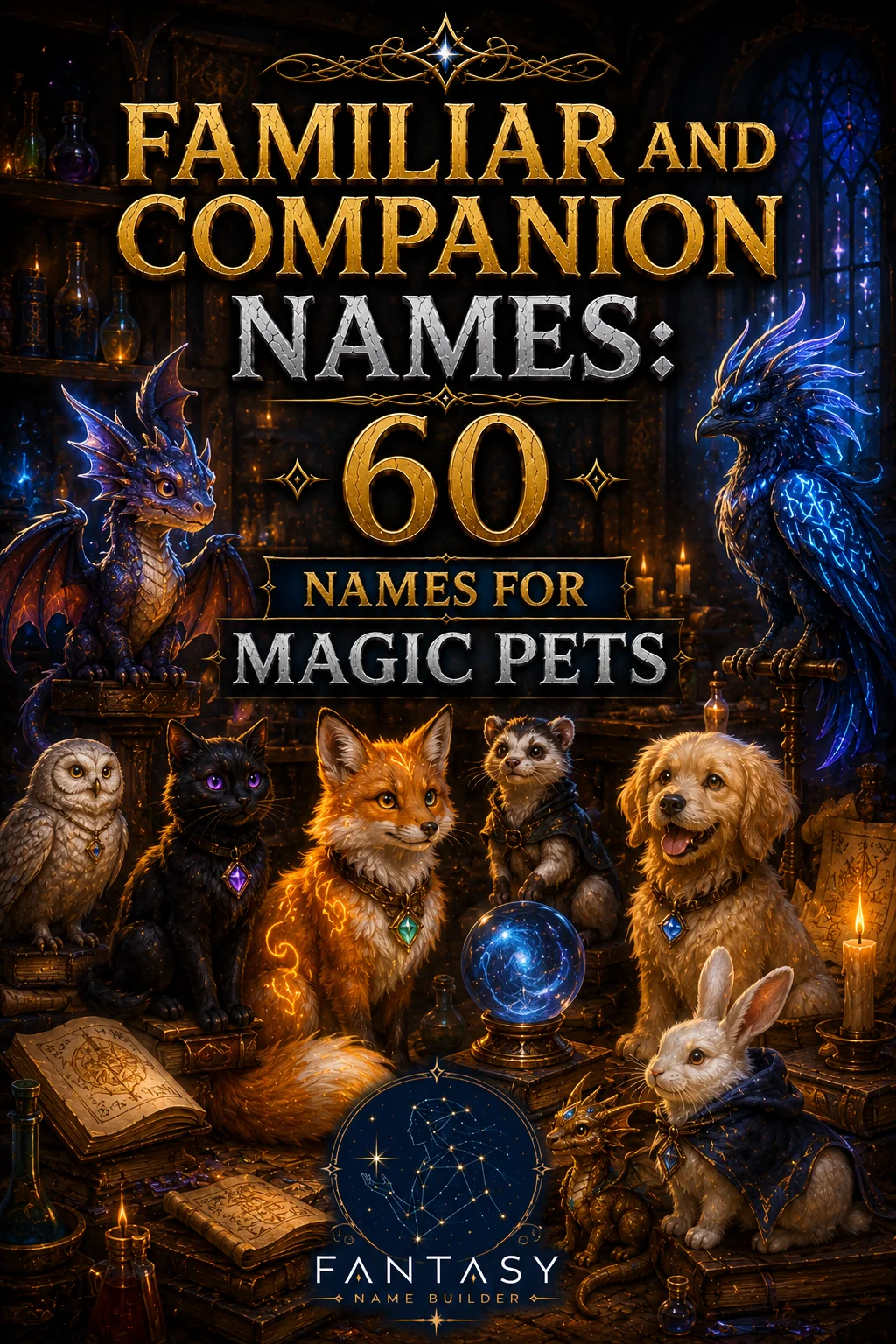 Familiar Names: 100 Magical Companion Ideas for Fantasy