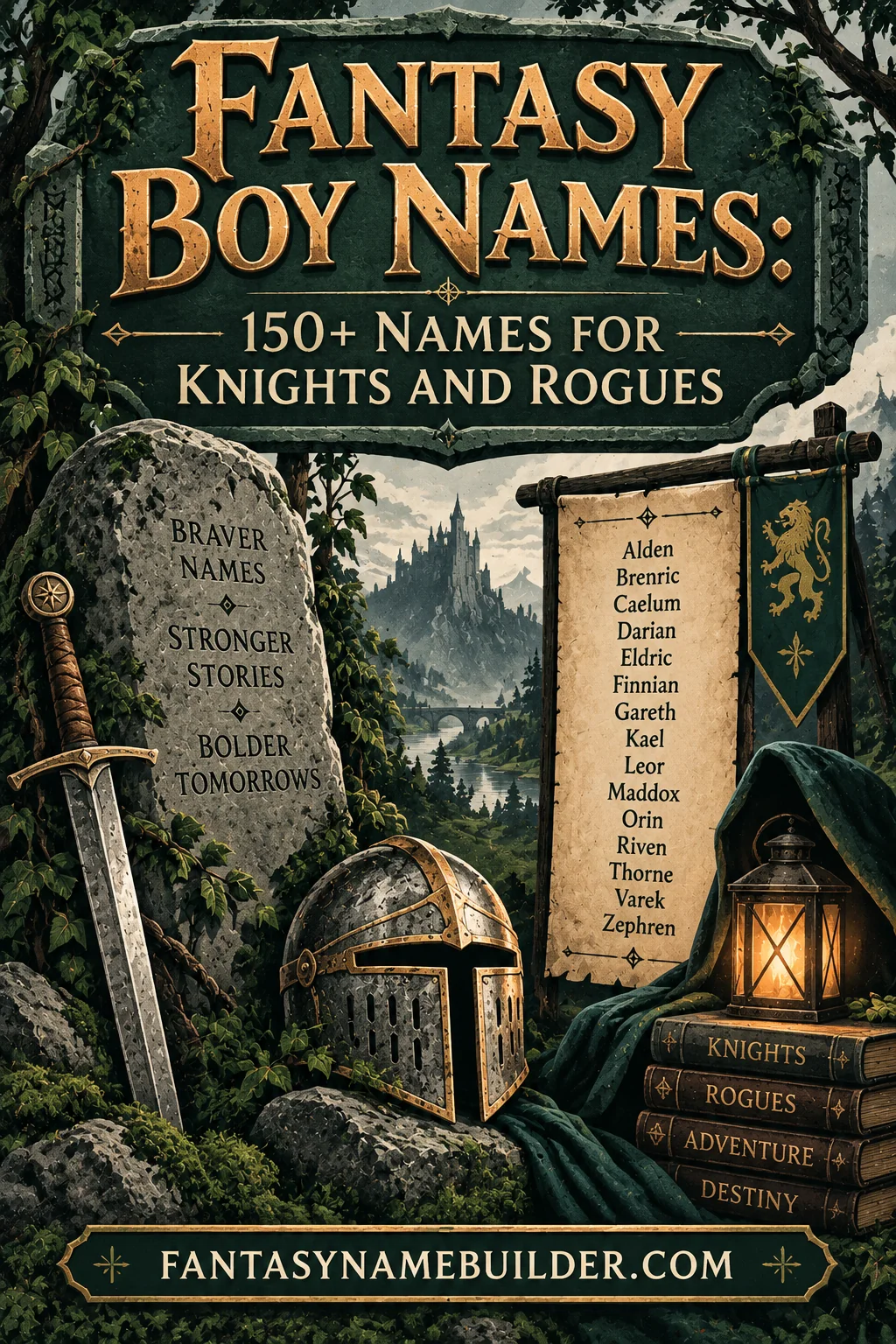 Fantasy Boy Names: 150+ Names for Knights and Rogues