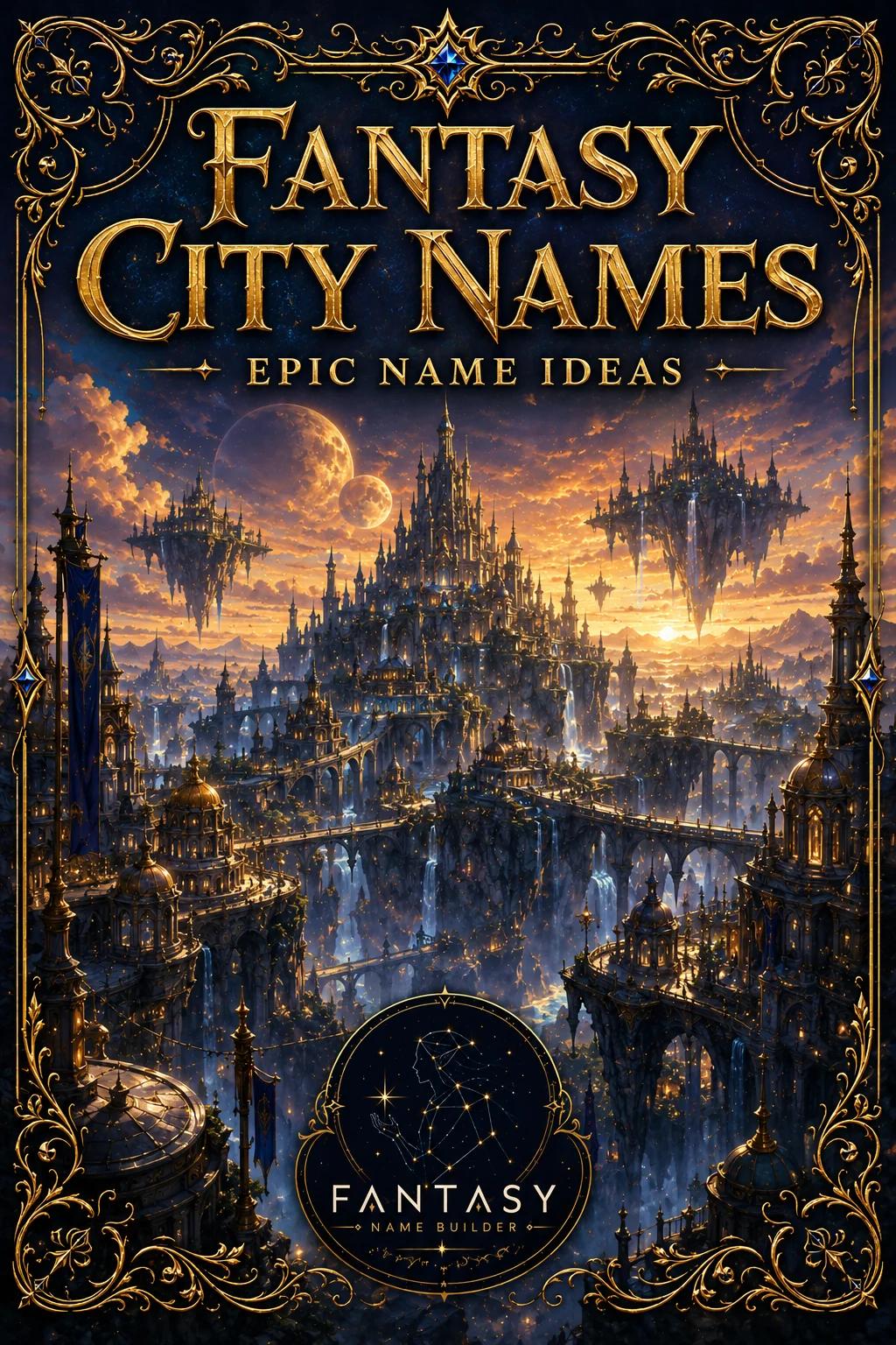Fantasy City Names: 100 Grand & Bustling Ideas for Worldbuilding