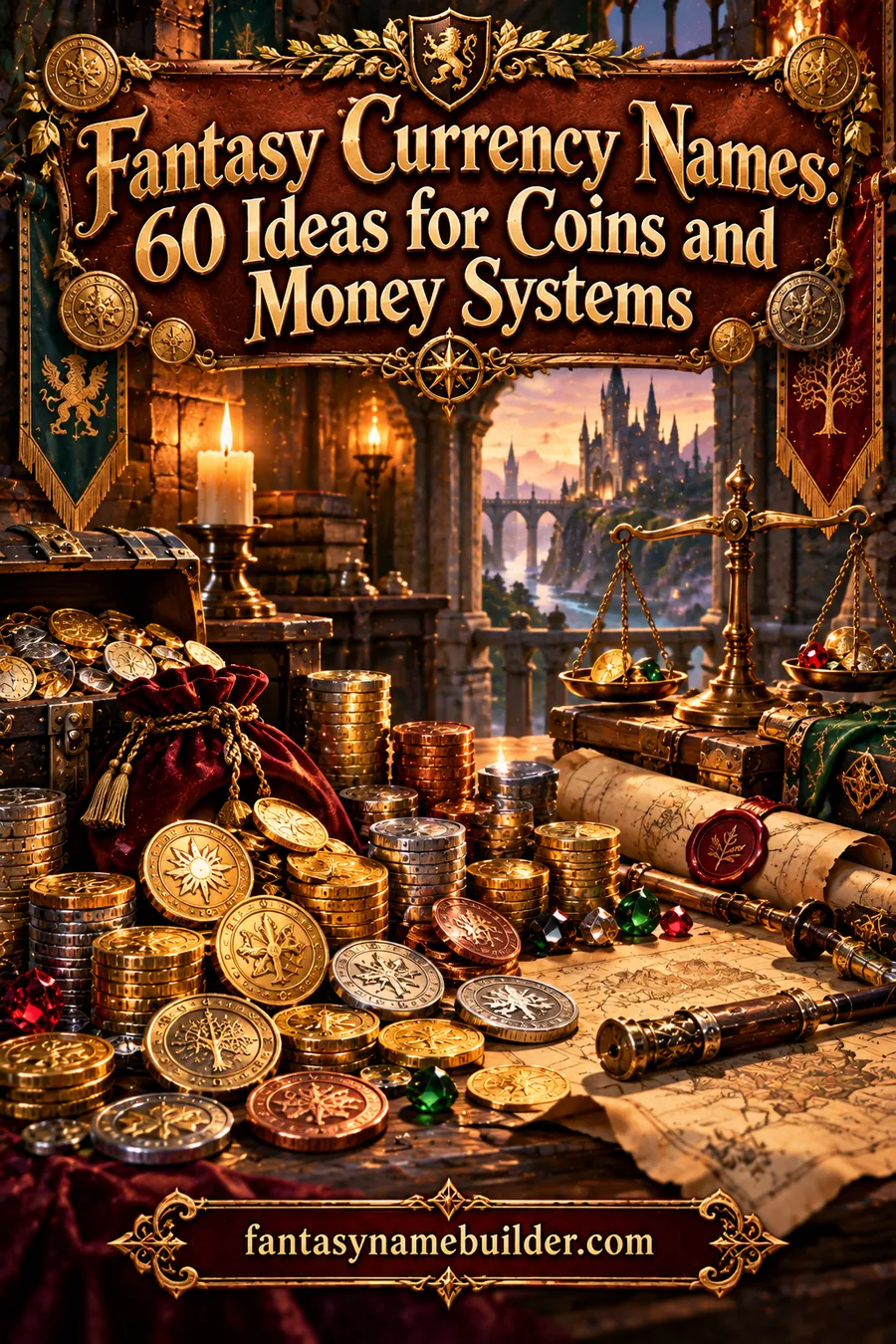 Fantasy Currency Names: 60 Ideas for Coins and Money Systems