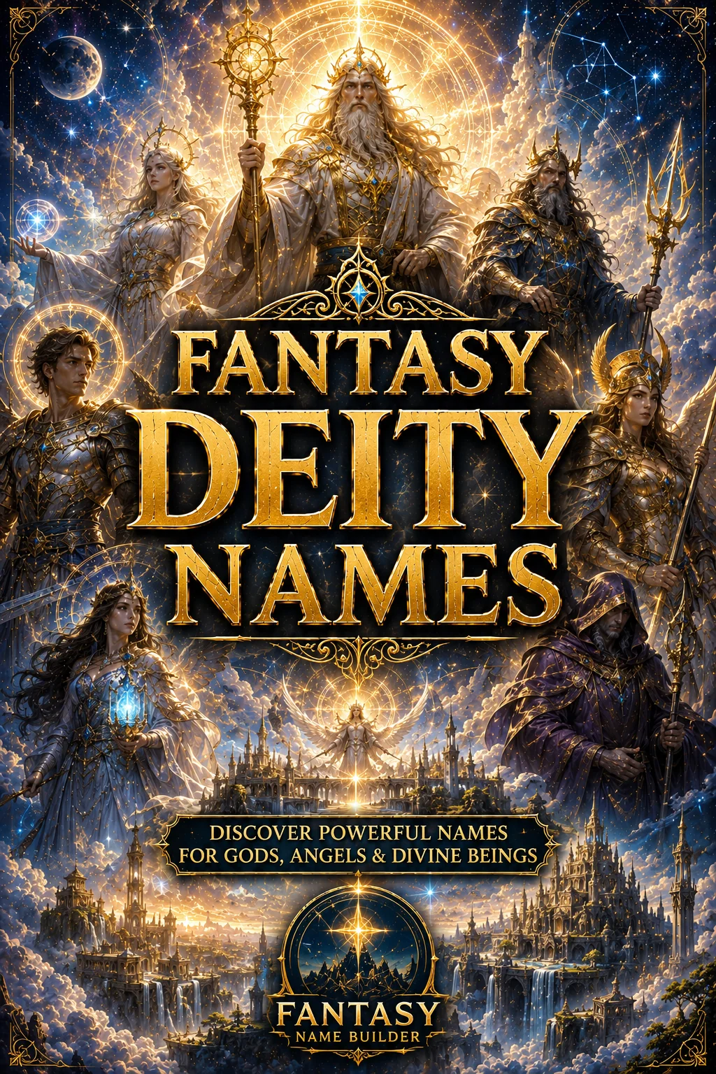 Fantasy God Names: 100 Divine & Mighty Deity Ideas for Worldbuilding