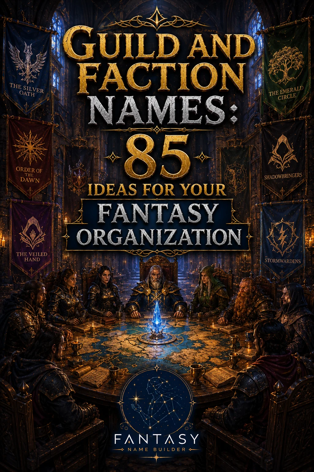 Fantasy Guild Names: 100 Bold & Organized Ideas for Worldbuilding