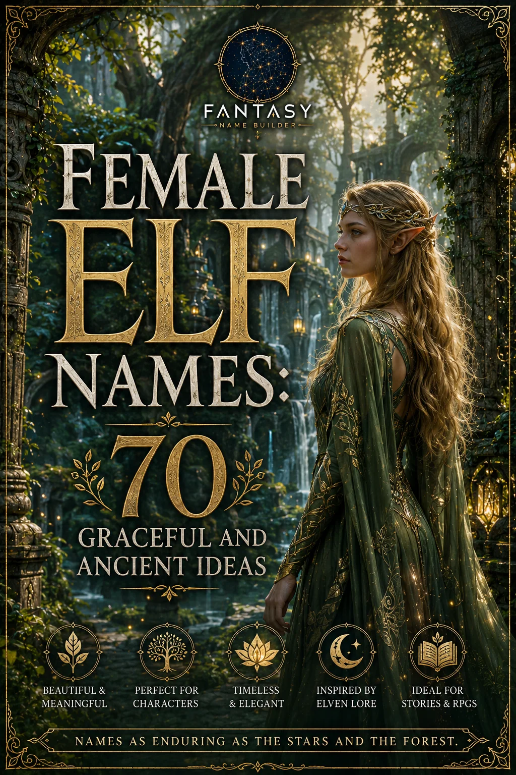 Female Elf Names: 100 Graceful & Elegant Ideas for Fantasy