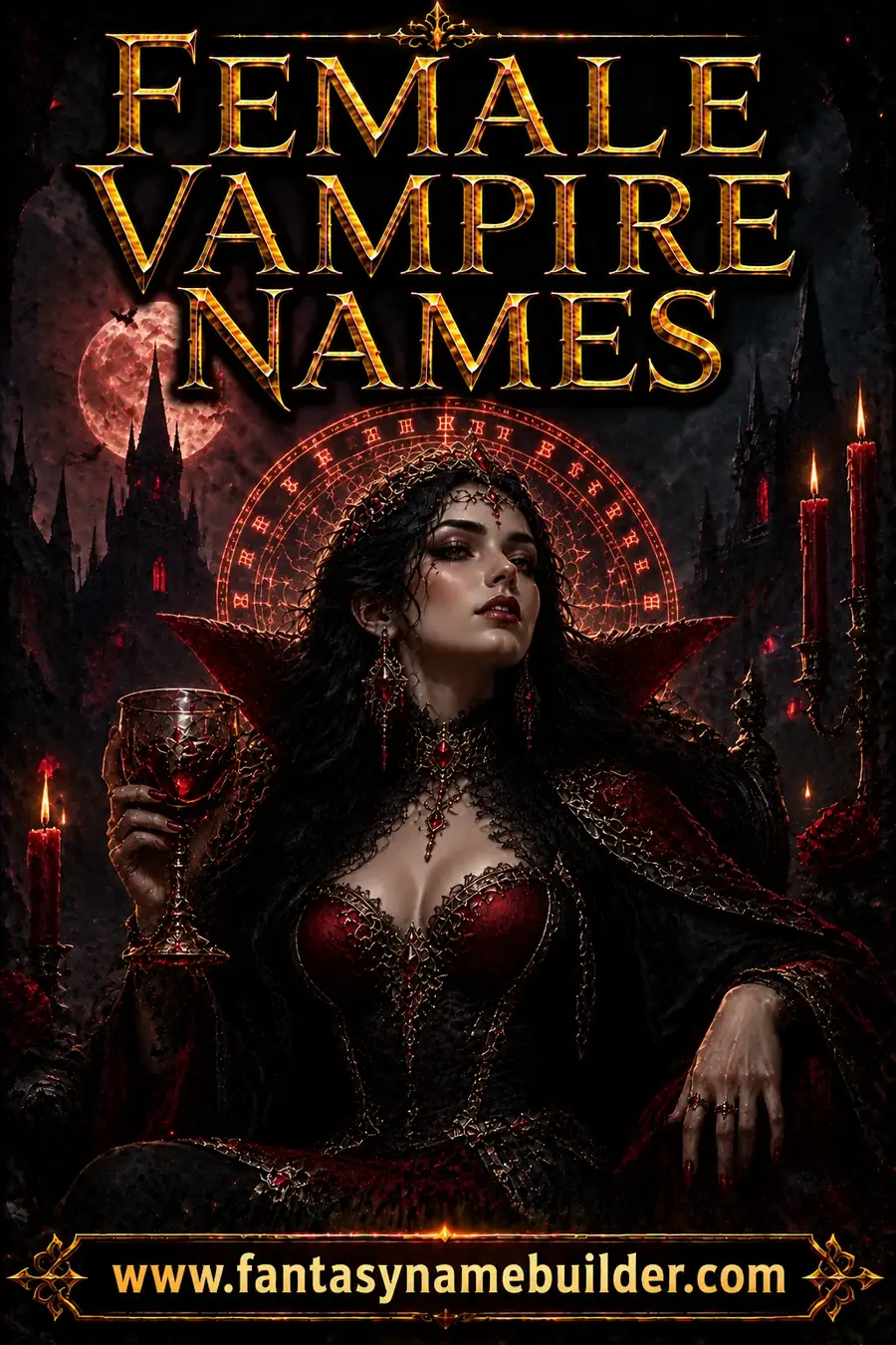 Female Vampire Names: 100 Alluring & Deadly Ideas for Fantasy