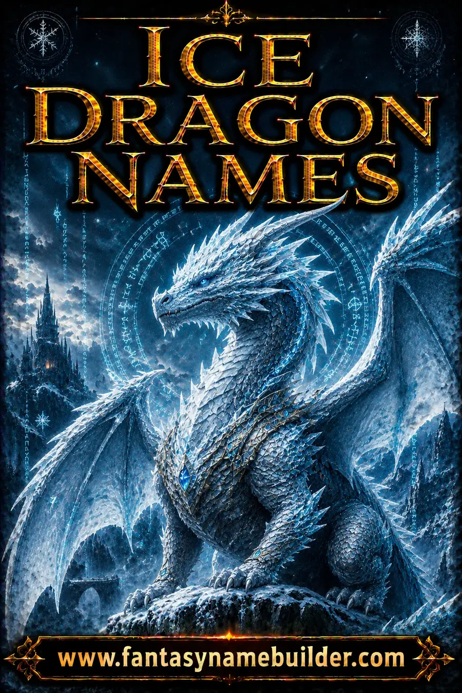 Ice Dragon Names: 100 Frozen & Fierce Ideas for Fantasy