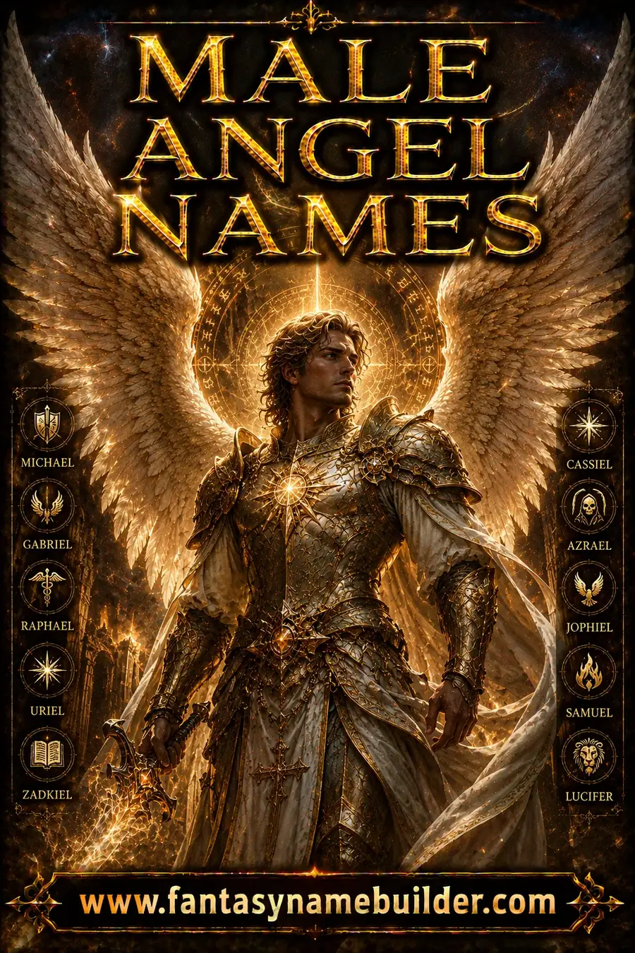 Male Angel Names: 100 Radiant & Mighty Ideas for Fantasy