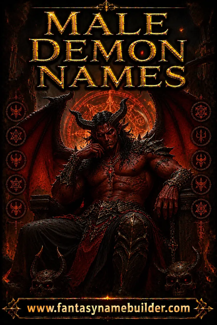 Male Demon Names: 100 Brutal & Infernal Ideas for Fantasy