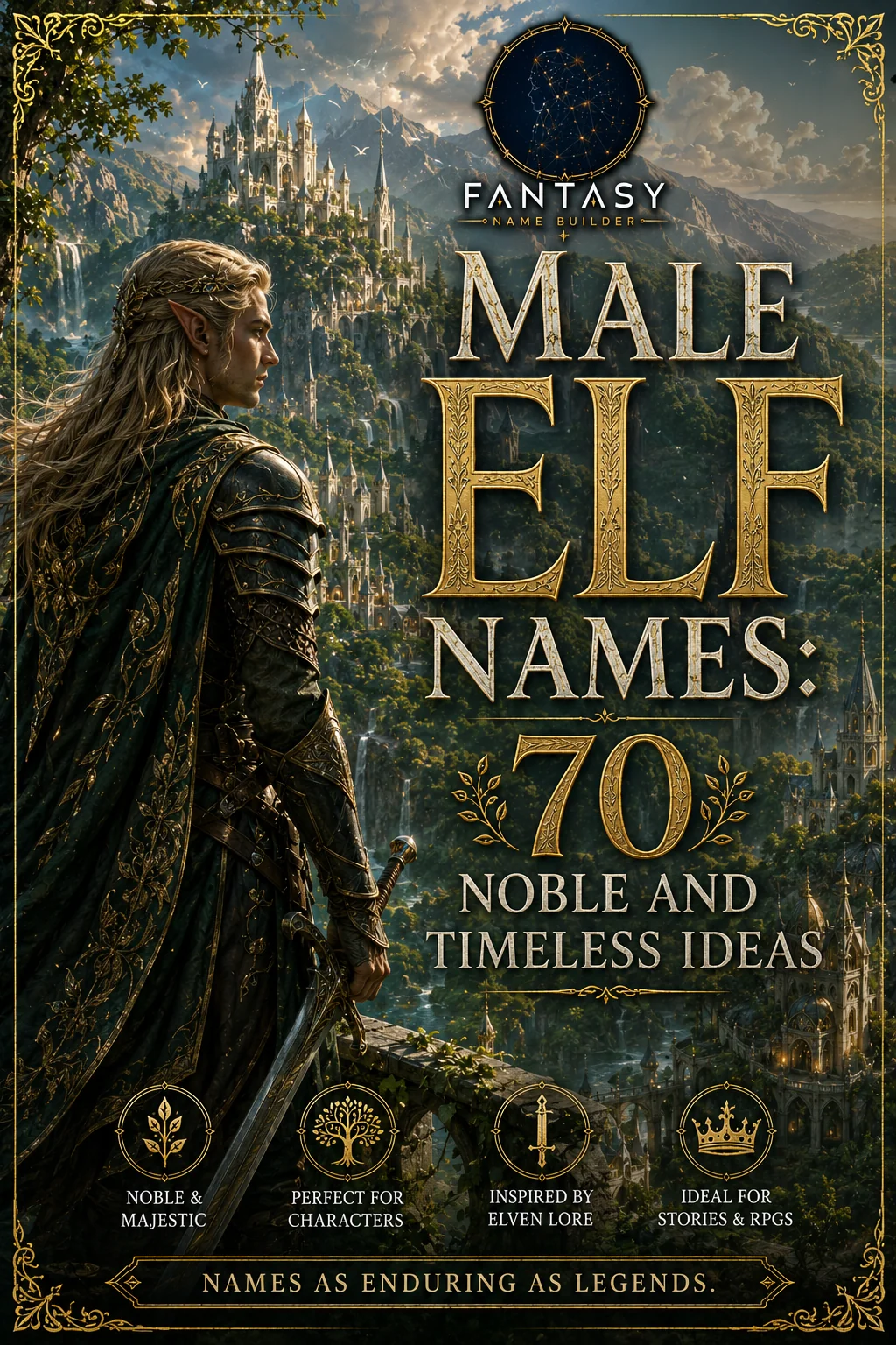 Male Elf Names: 100 Strong & Noble Ideas for Fantasy