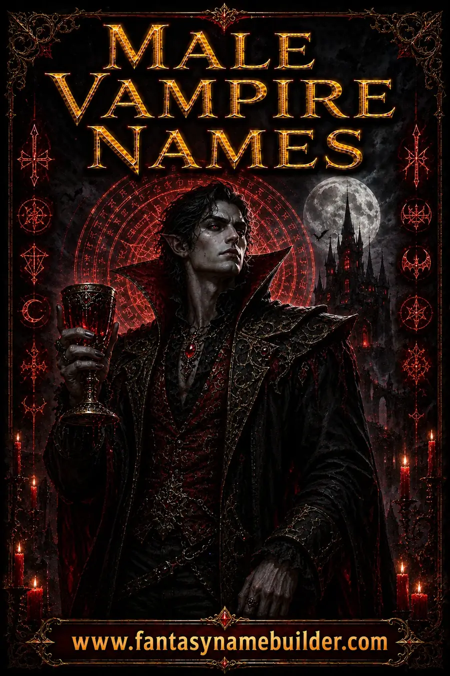 Male Vampire Names: 100 Gothic & Eternal Ideas for Fantasy