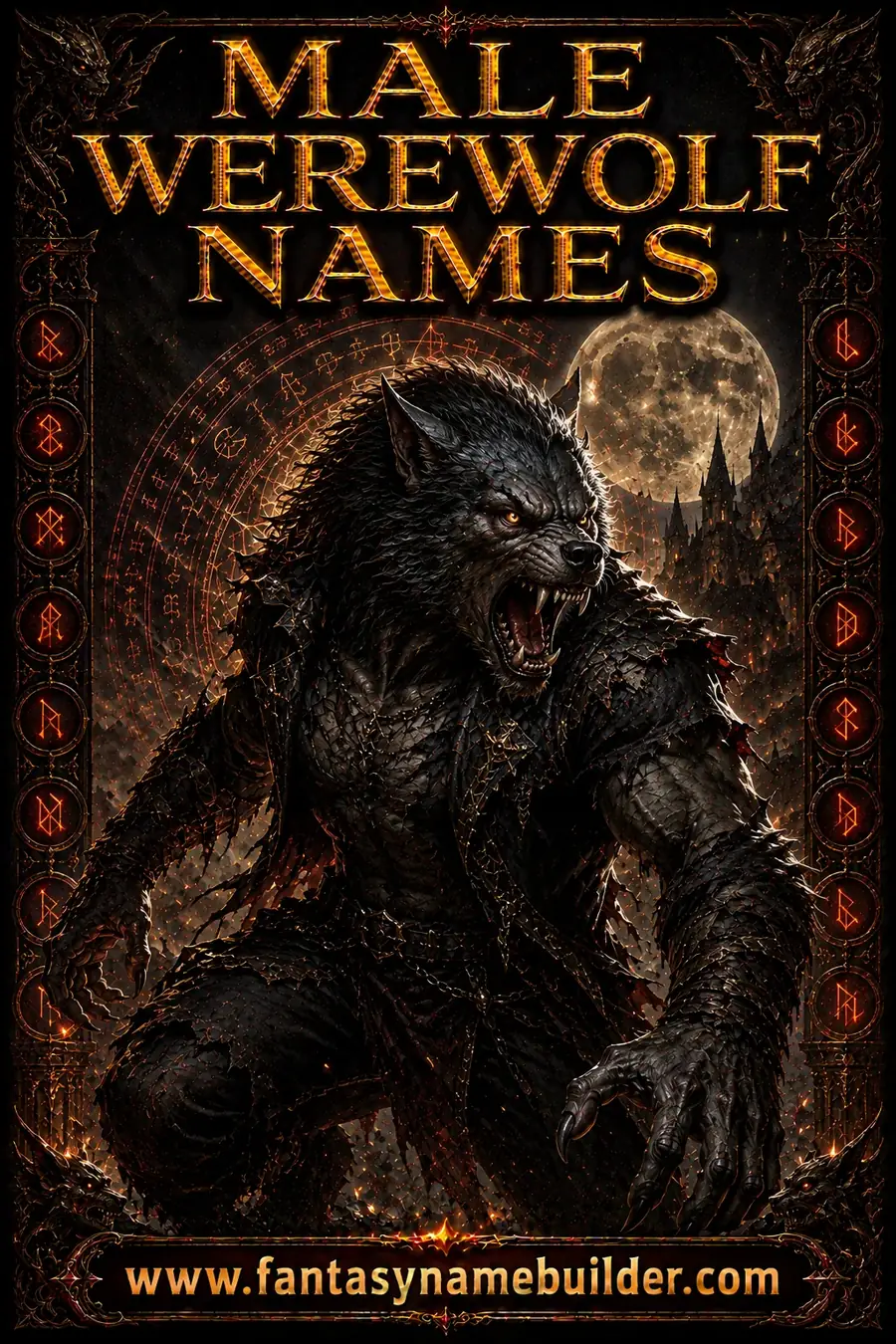 Male Werewolf Names: 100 Fierce & Feral Ideas for Fantasy