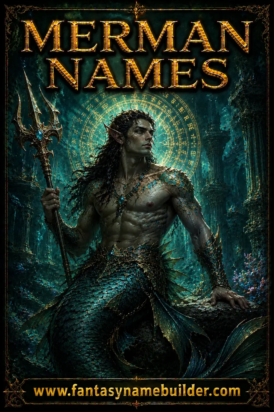 Merman Names: 100 Strong & Oceanic Ideas for Fantasy