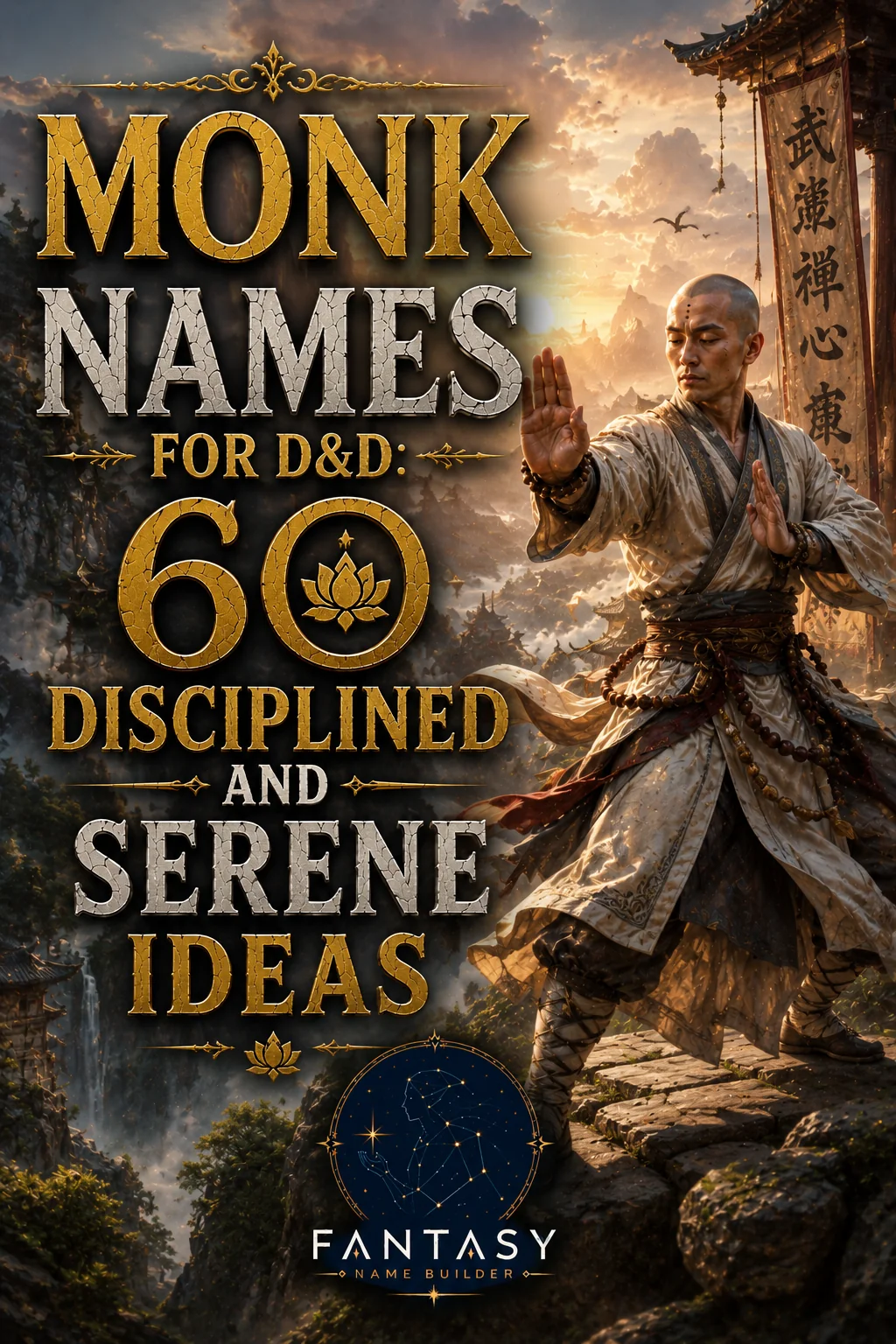 Monk Names: 100 Disciplined & Serene Ideas for Fantasy