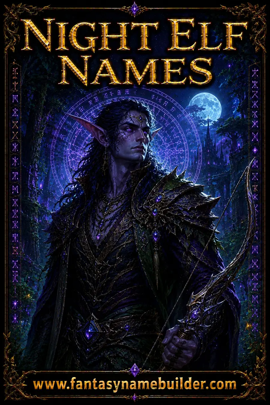 Night Elf Names: 100 Mystical & Lunar Ideas for Fantasy