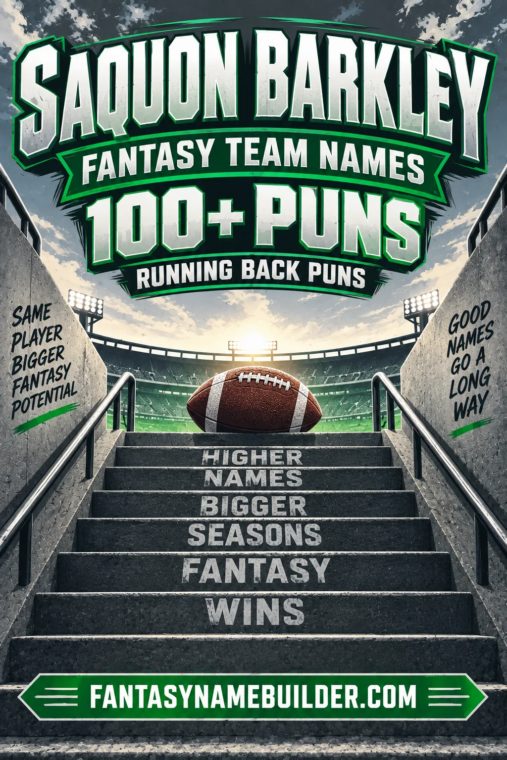 Saquon Barkley Fantasy Team Names: 100+ Running Back Puns
