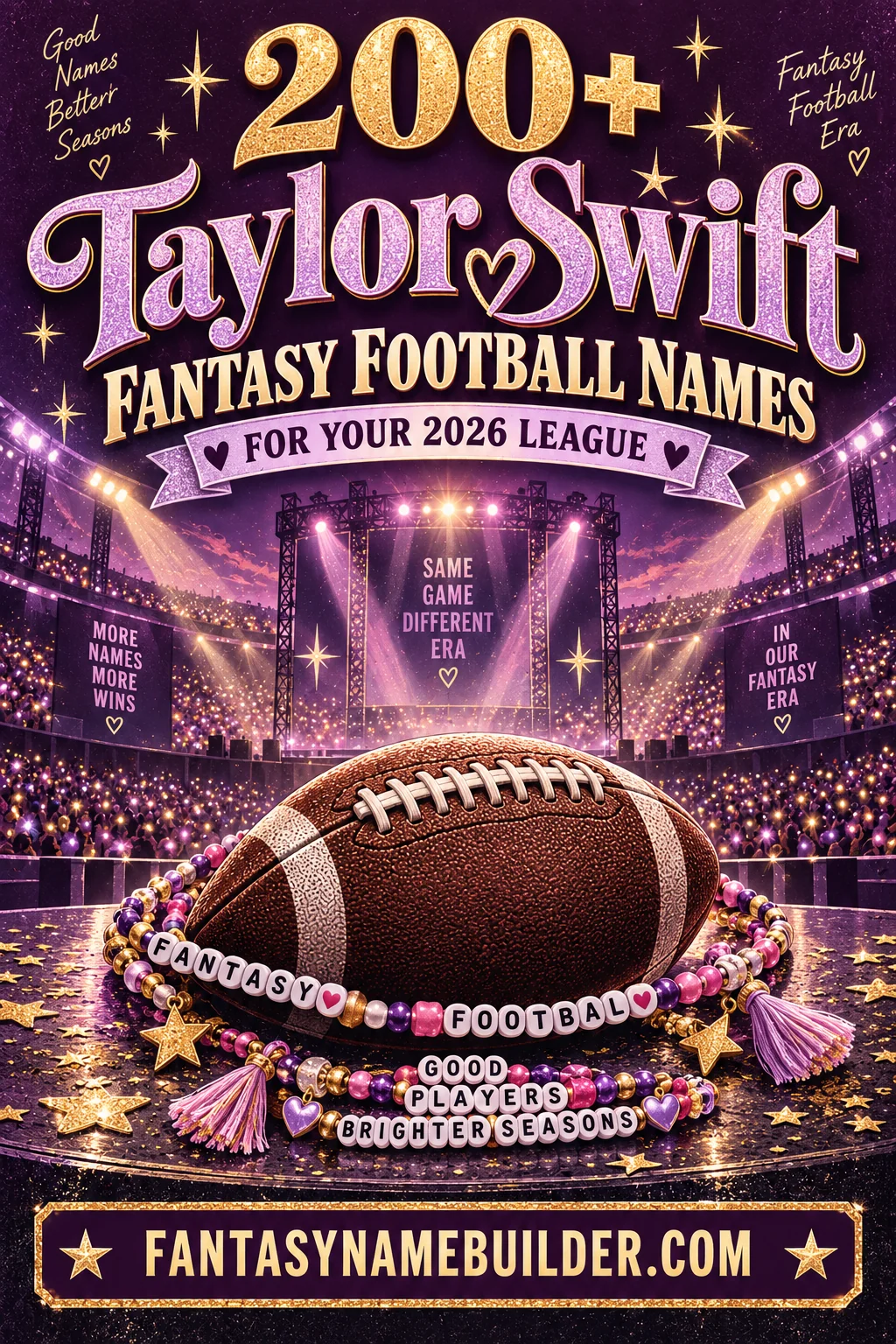 200+ Taylor Swift Fantasy Football Names for Your 2026 League