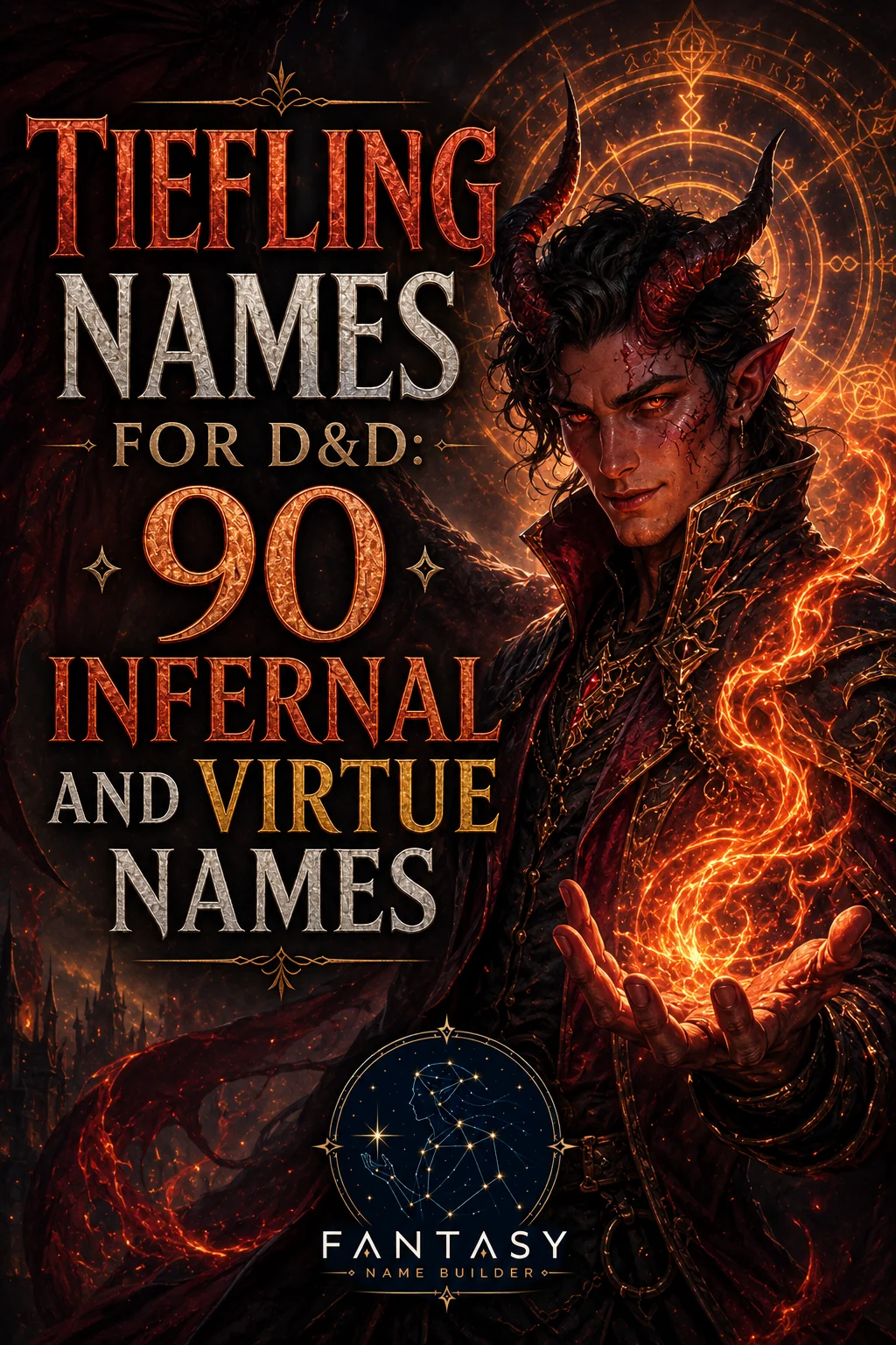 Tiefling Names: 90 Dark & Striking Ideas for D&D and Fantasy